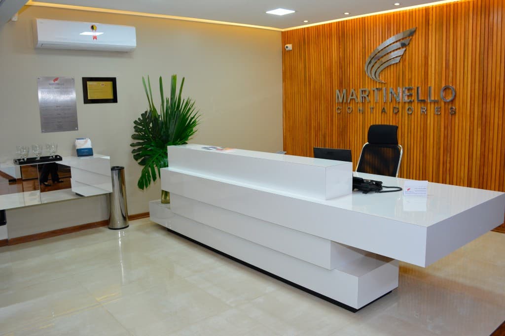 Recepção da Martinello Contadores