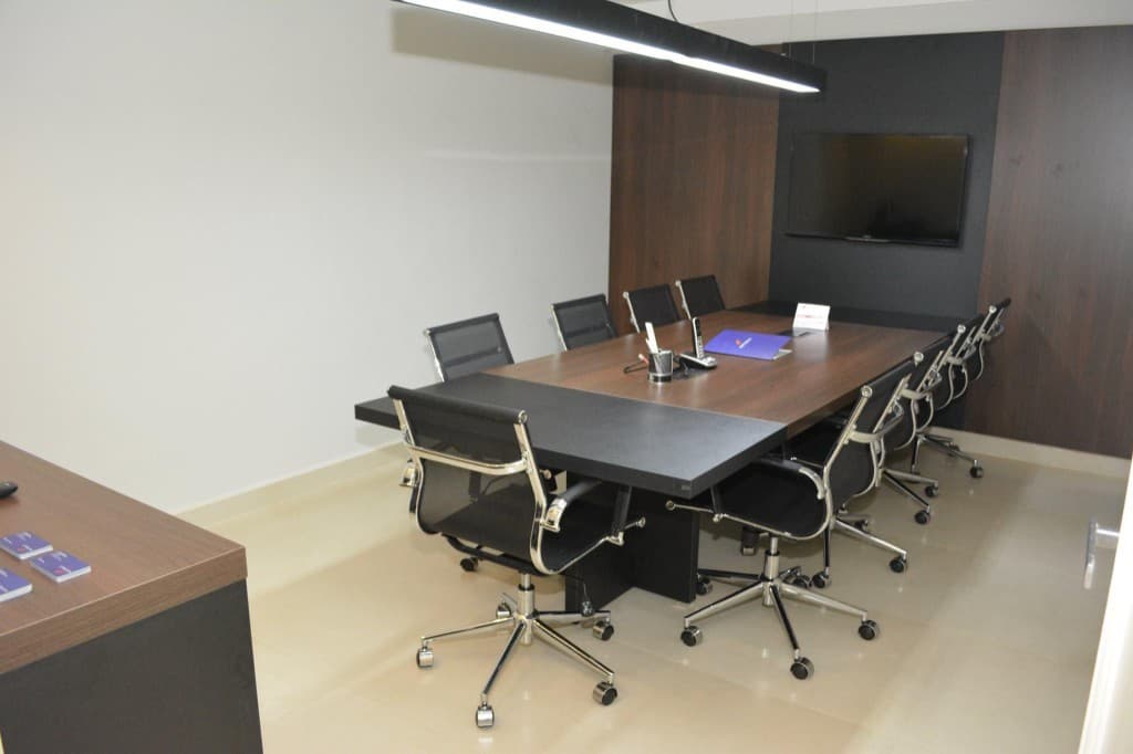 Sala de reunião da Martinello Contadores
